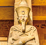 Statue of Queen Hatshepsut in Luxor, Egypt